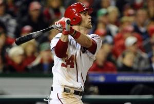 HERE'S  WASHINGTON'S STUD OUTFIELDER, NOT MIKE TROUT.